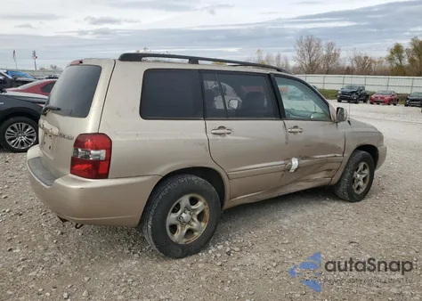 2007 Toyota Highlander from USA, damaged, VIN JTEGD21A070157720